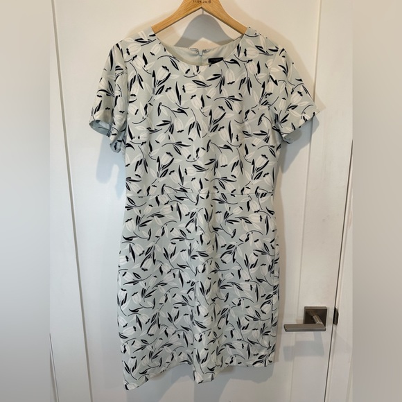 Ann Taylor Mint Green Floral Dress